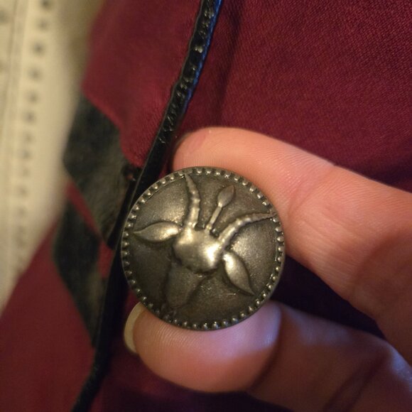 Killstar Black Ops Skater Dress with detachable tie - Blood color XL - Picture 5 of 15